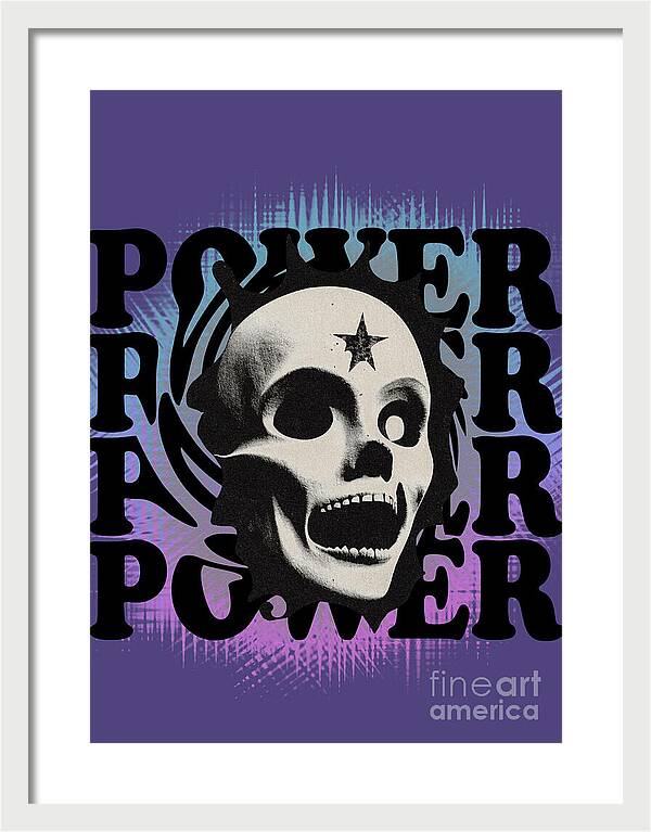 Power - Framed Print