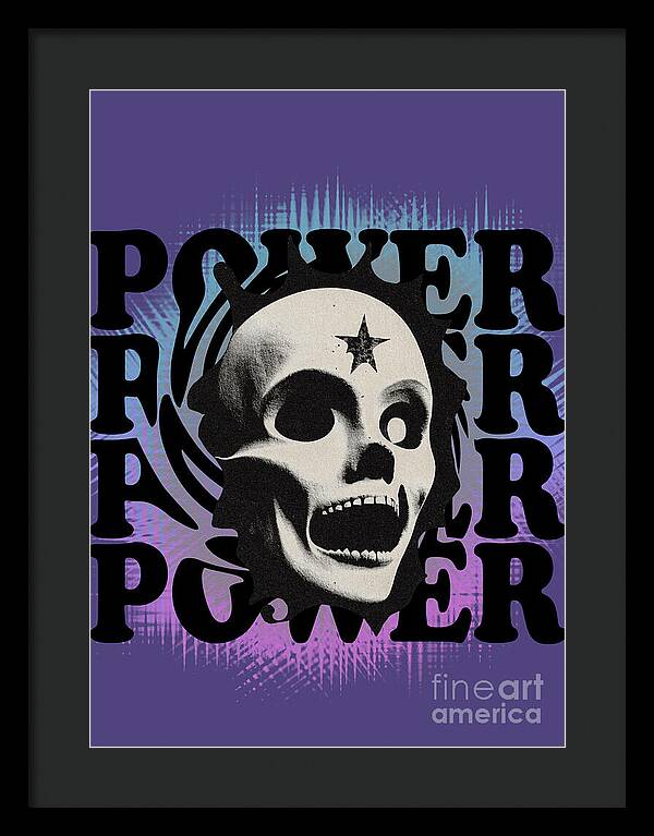 Power - Framed Print