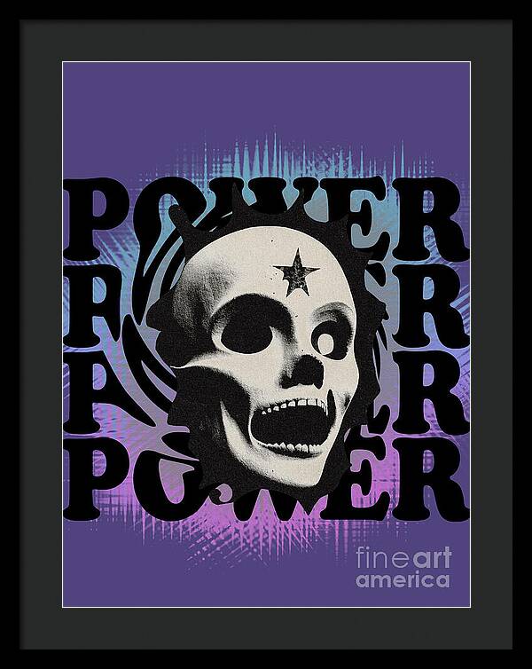 Power - Framed Print