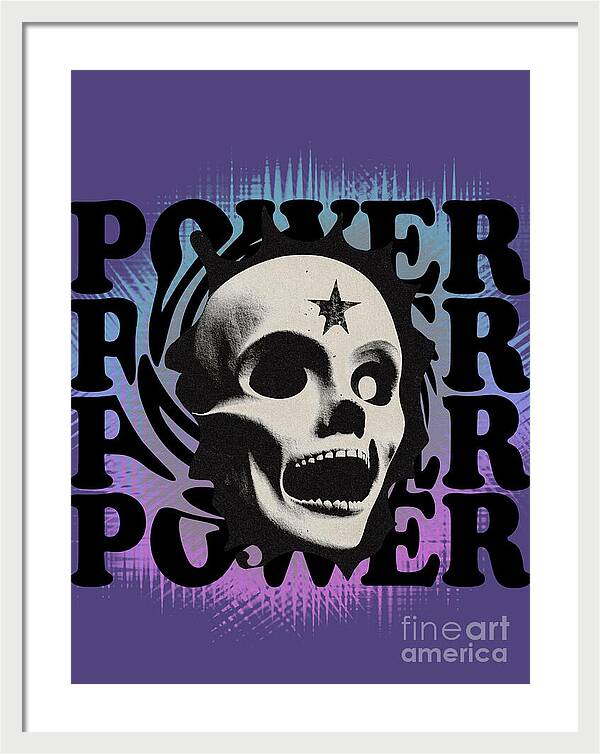 Power - Framed Print