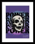 Power - Framed Print