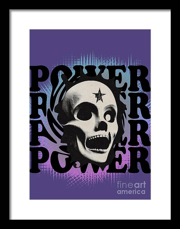 Power - Framed Print