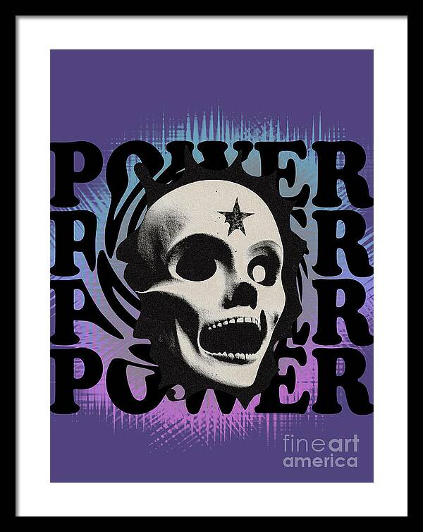 Power - Framed Print