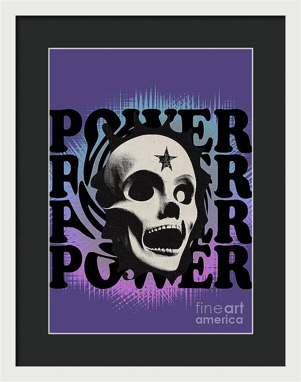 Power - Framed Print