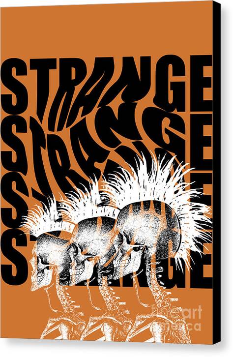 Strange - Canvas Print