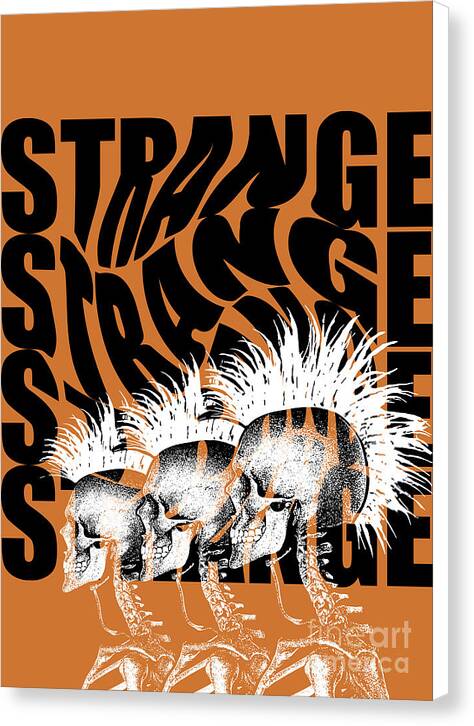 Strange - Canvas Print