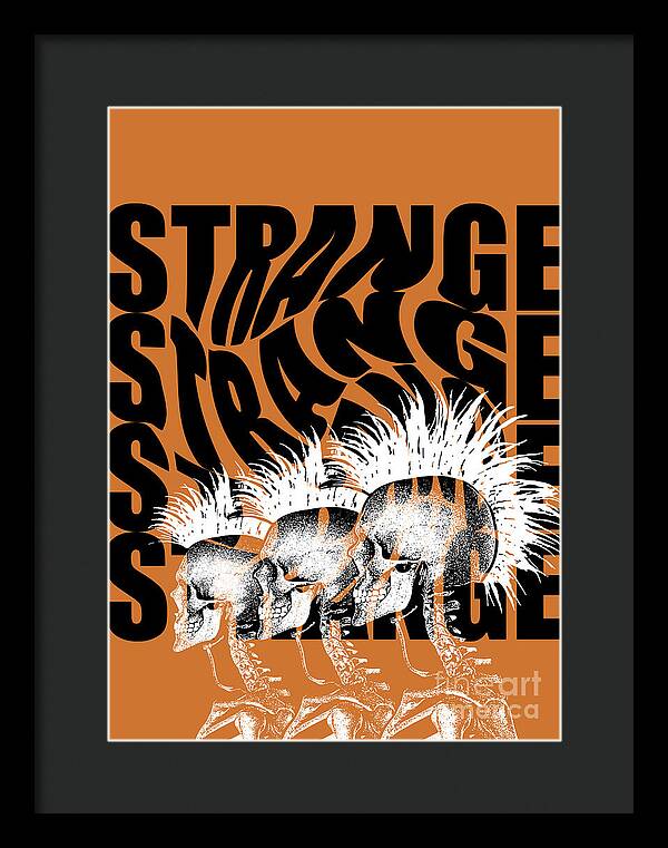 Strange - Framed Print