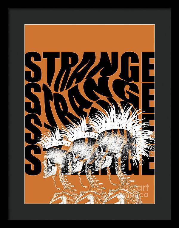 Strange - Framed Print
