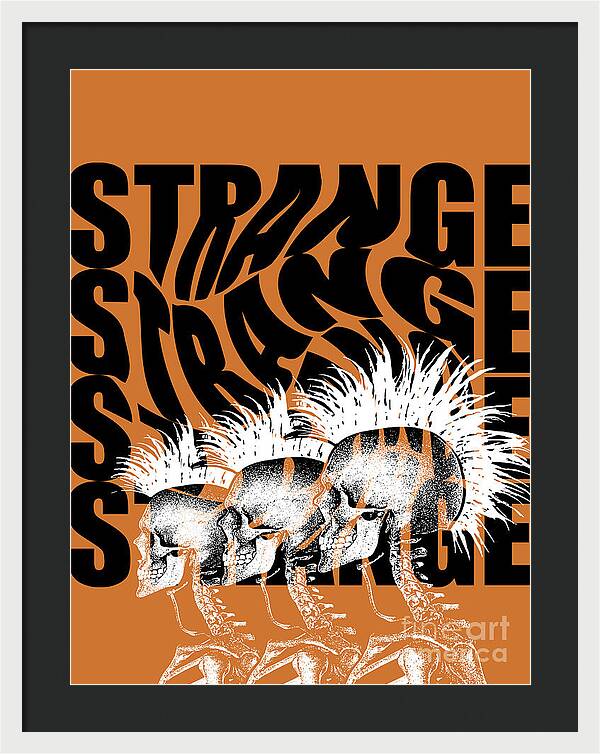 Strange - Framed Print