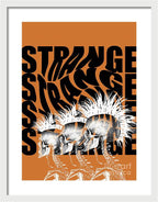 Strange - Framed Print