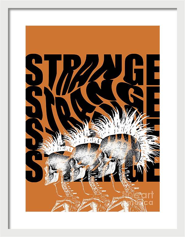 Strange - Framed Print