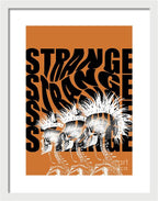 Strange - Framed Print