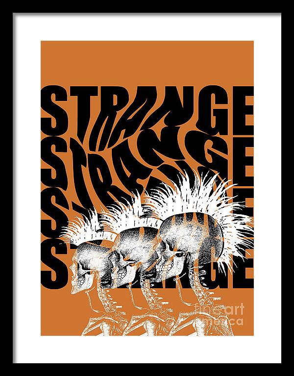 Strange - Framed Print