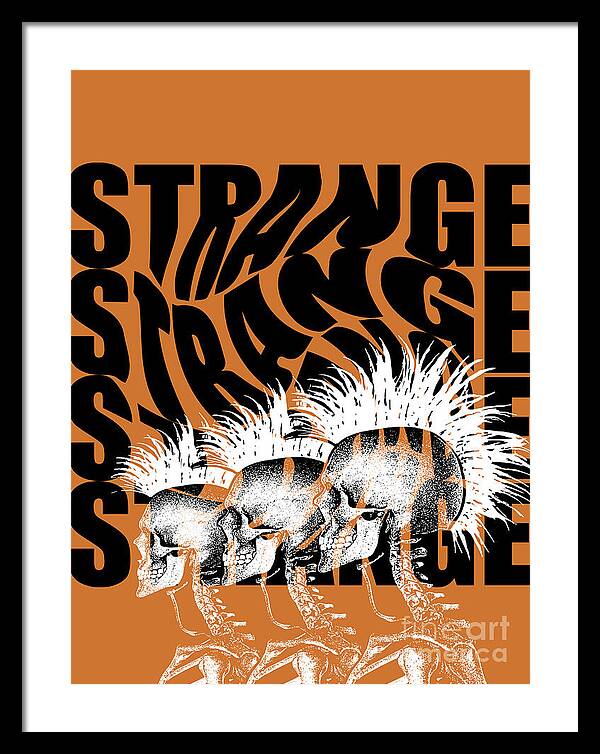 Strange - Framed Print