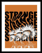 Strange - Framed Print