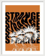 Strange - Framed Print