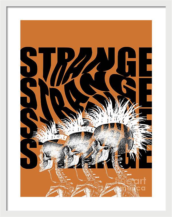 Strange - Framed Print