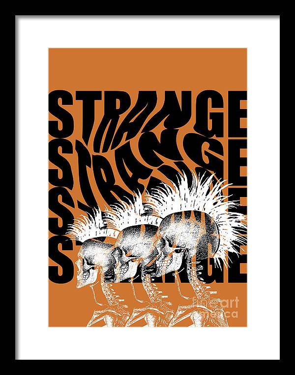 Strange - Framed Print